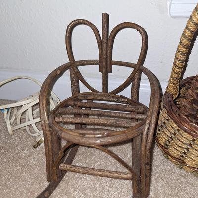 Decor Wood Rocker