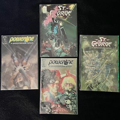 Lot 62: Vintage Epic Comics books