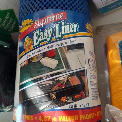 Cleaning items - Full Bleach - trash bags - magic eraser like sponges - microfiber cloths - and more