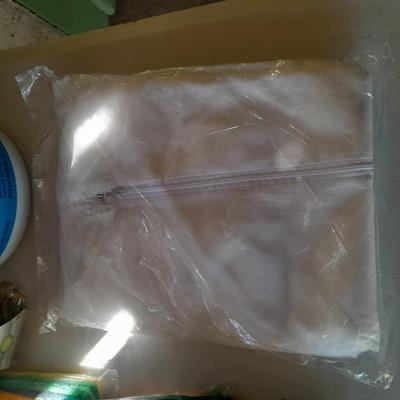 Cleaning items - Full Bleach - trash bags - magic eraser like sponges - microfiber cloths - and more