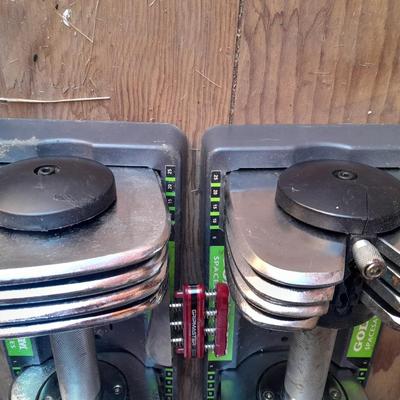 Gold's Gym Spacesaver 25 Singles Weights