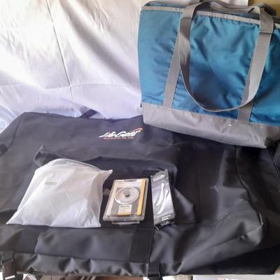 Large Life Gear bag with smaller bag - cooler bag - luggage scale and new shoehorn