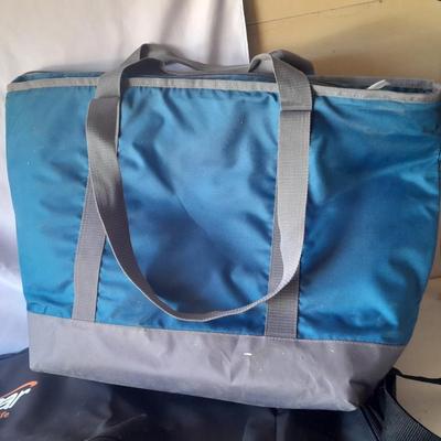 Large Life Gear bag with smaller bag - cooler bag - luggage scale and new shoehorn