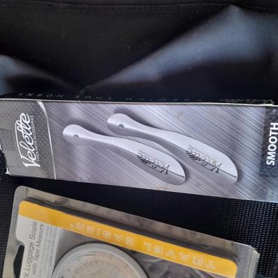Large Life Gear bag with smaller bag - cooler bag - luggage scale and new shoehorn