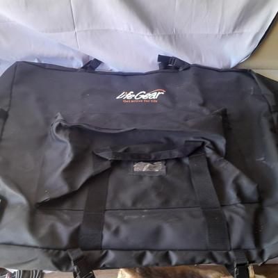 Large Life Gear bag with smaller bag - cooler bag - luggage scale and new shoehorn