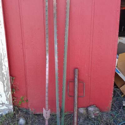 Fence Post pounder - t-posts and a post pulling tool
