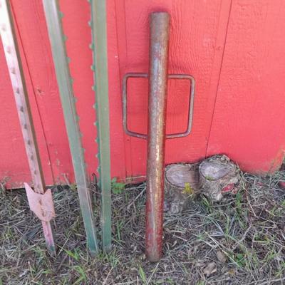Fence Post pounder - t-posts and a post pulling tool