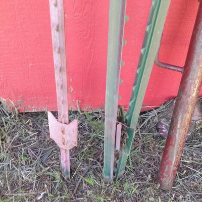 Fence Post pounder - t-posts and a post pulling tool