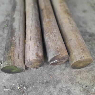 Four 8-foot fence Posts