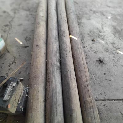 Four 8-foot fence Posts