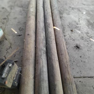 Four 8-foot fence Posts