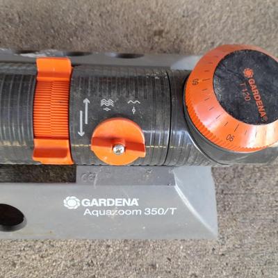 Garden hose and Large sprinkler