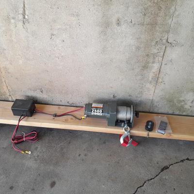 Badland Winches ATV Utility 2500 Winch with remote control