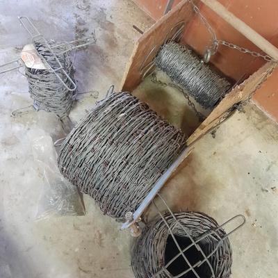 Barbed wire - Partial and full roll