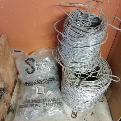 Smooth wire fencing with fence stays - partial rolls