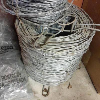 Smooth wire fencing with fence stays - partial rolls