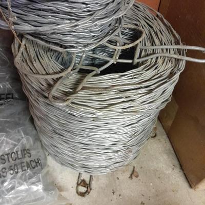 Smooth wire fencing with fence stays - partial rolls