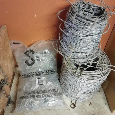Smooth wire fencing with fence stays - partial rolls