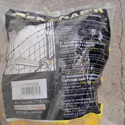 Electric fence insulators - wire - and more