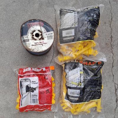 Electric fence insulators - wire - and more