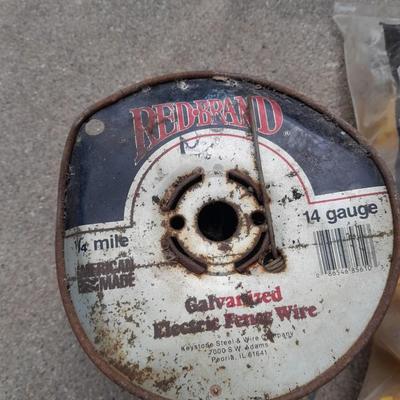 Electric fence insulators - wire - and more