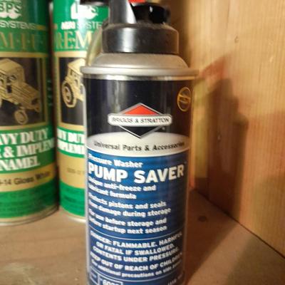 Heavy duty tractor & Implement enamel spray paint and other chemicals
