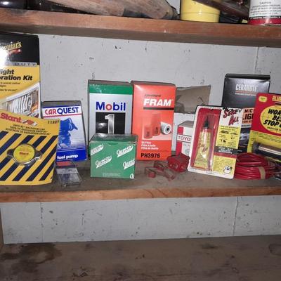 New and new old stock Automotive filters and chemicals