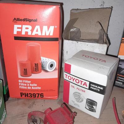 New and new old stock Automotive filters and chemicals