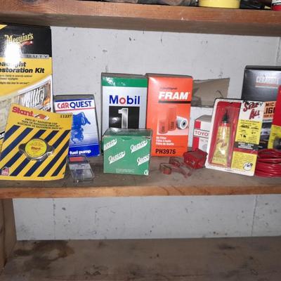 New and new old stock Automotive filters and chemicals