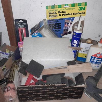 Household repair items - Electrical - Painting - Hardware and repair materials