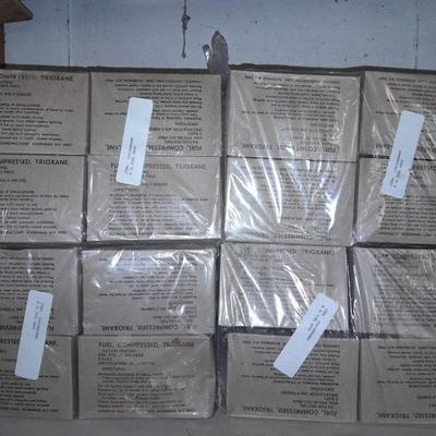 36 boxes of Fuel bars - Prepping and hunting item! - Ration heating
