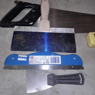 Airless paint sprayer - hand saw - and other home repair tools