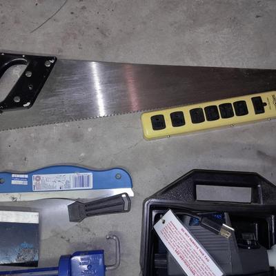 Airless paint sprayer - hand saw - and other home repair tools