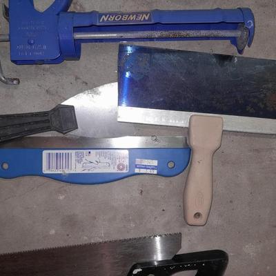 Airless paint sprayer - hand saw - and other home repair tools