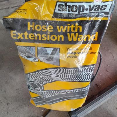 12-gallon shop Vac with detachable blower - brand new hose assembly