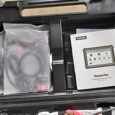 Brand new TOPDON Phoenix Plus Professional Diagnostic tool with molded case