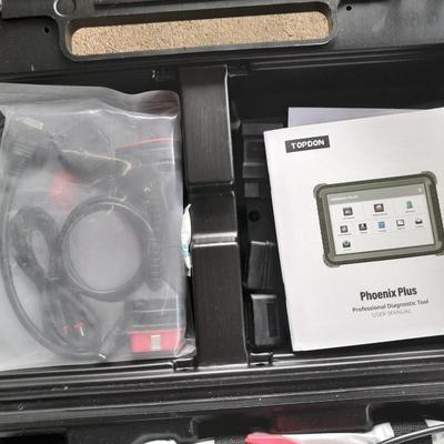 Brand new TOPDON Phoenix Plus Professional Diagnostic tool with molded case