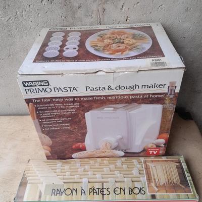 Waring Primo Pasta - Pasta & Dough maker with Pasta drying rack