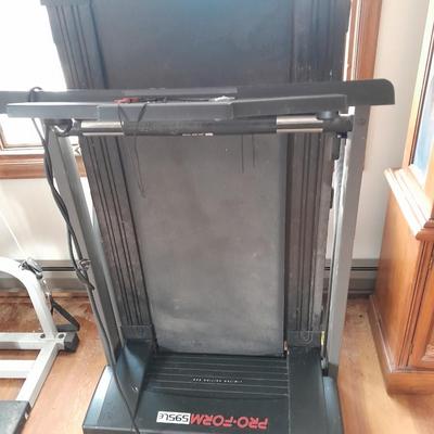 Pro form 595LE Space Saver Treadmill