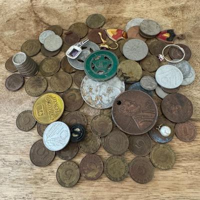 Grouping / Lot of coins and stuff