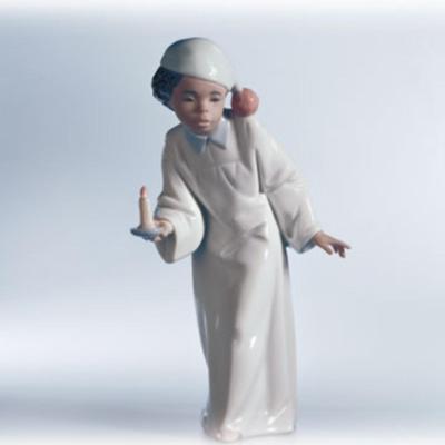 Lot 68: LLADRO - Voy A Dormir / Who's There? - Retired 2003