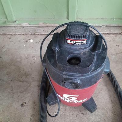 6 -Gallon Shop Vac with Simon vacuum attachments