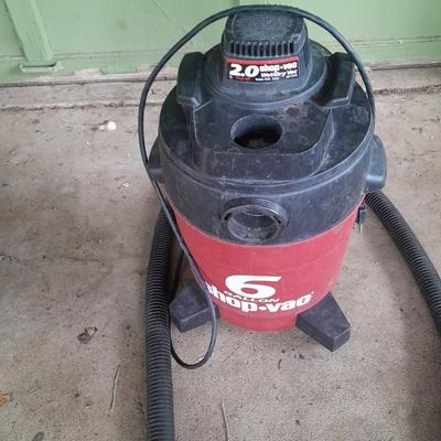 6 -Gallon Shop Vac with Simon vacuum attachments