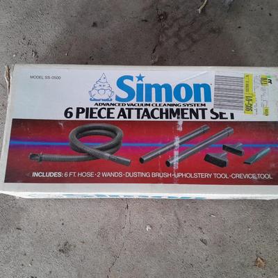6 -Gallon Shop Vac with Simon vacuum attachments