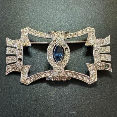 Jeweled brooch