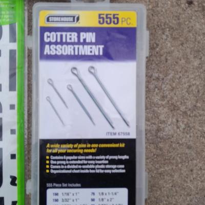 Socket Pal organizer - Tool box drawer liner - Cotter pin assortment - Rubber knee pads
