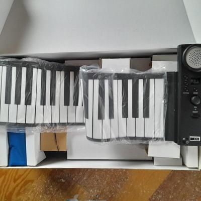 Soft Roll Piano Full keyboard with real Piano sound - Portable