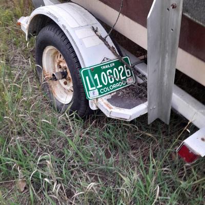 Boat & Trailer AS IS Needs a lot of work - for parts or repair project - trailer could be good use