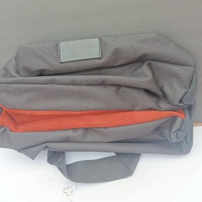 Old new stock Window mount gun rack and a Ballistic shooting bag with gun cleaning items