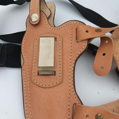 Leather holster - Gun auto loading items - stripper clips and more